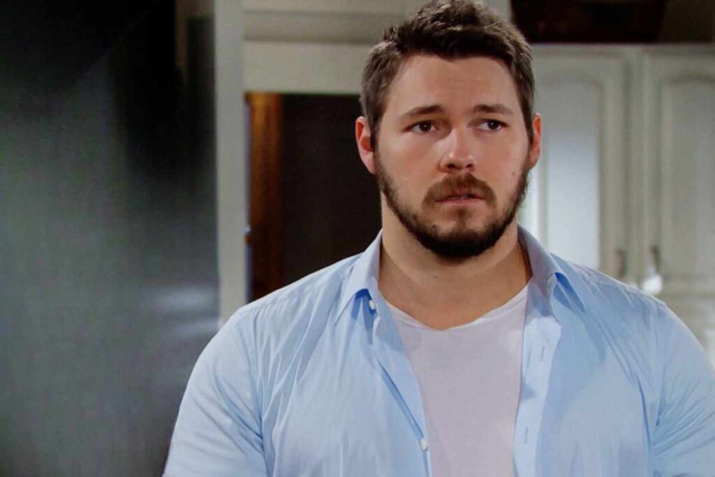 Una scena di Beautiful con Liam Spencer