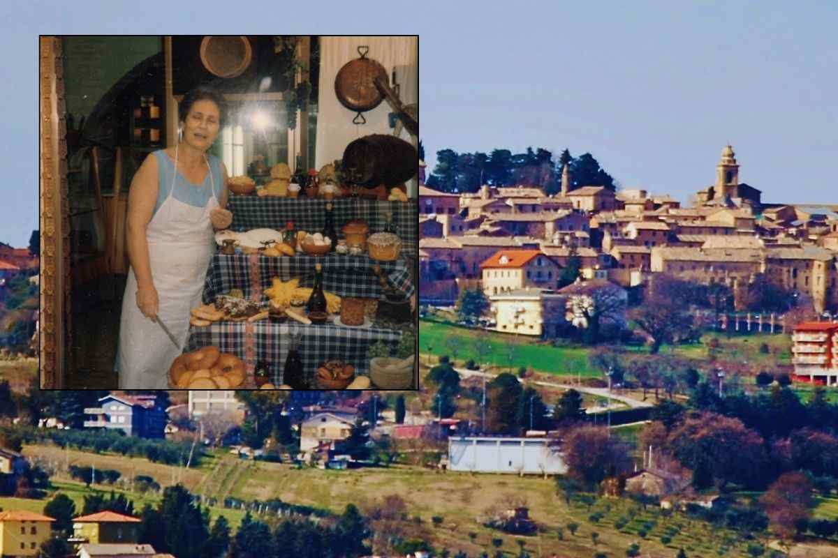La città di Loro Piceno Marche