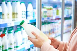 Latte al supermercato