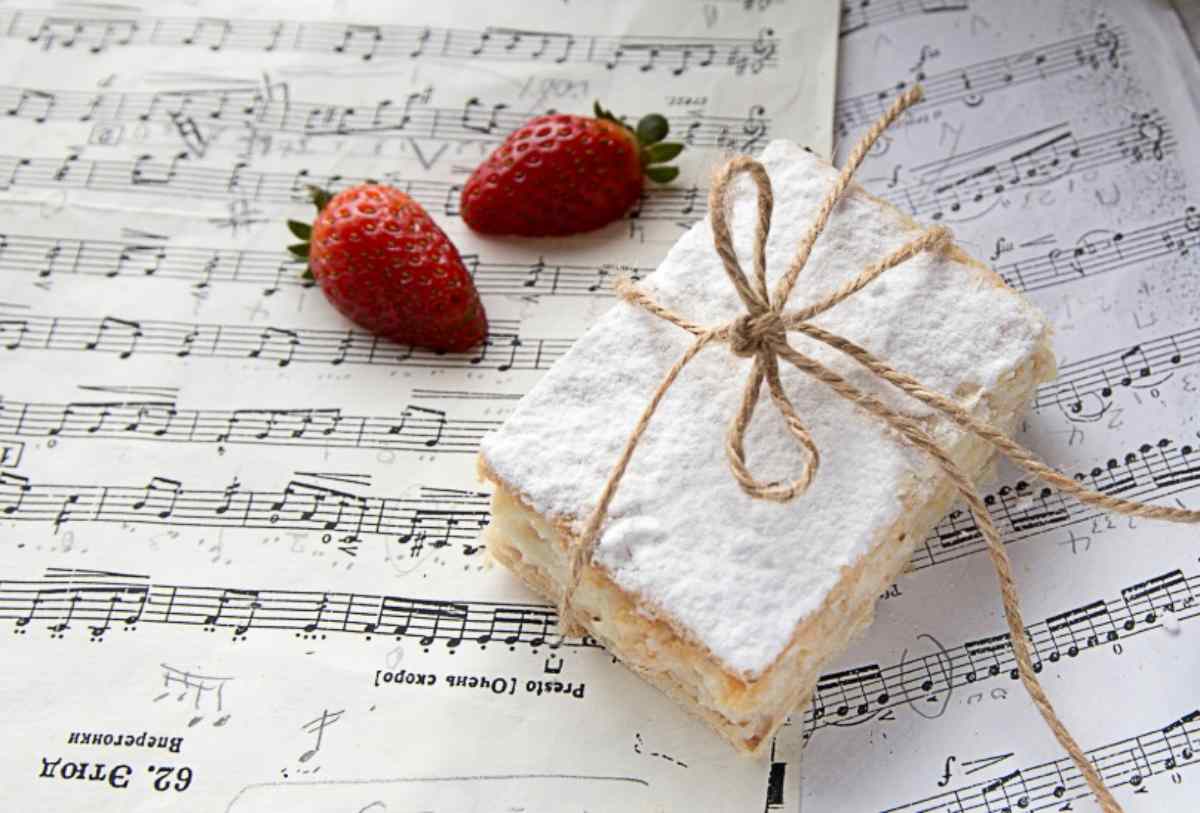 Millefoglie con fragole