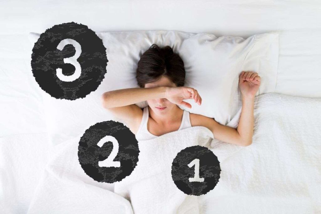 Ragazza prende sonno