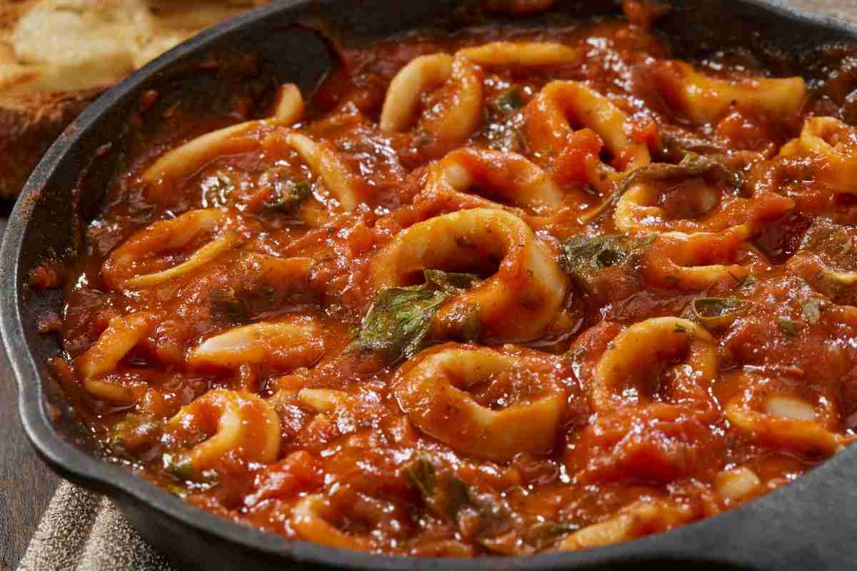 Calamari alla marinara