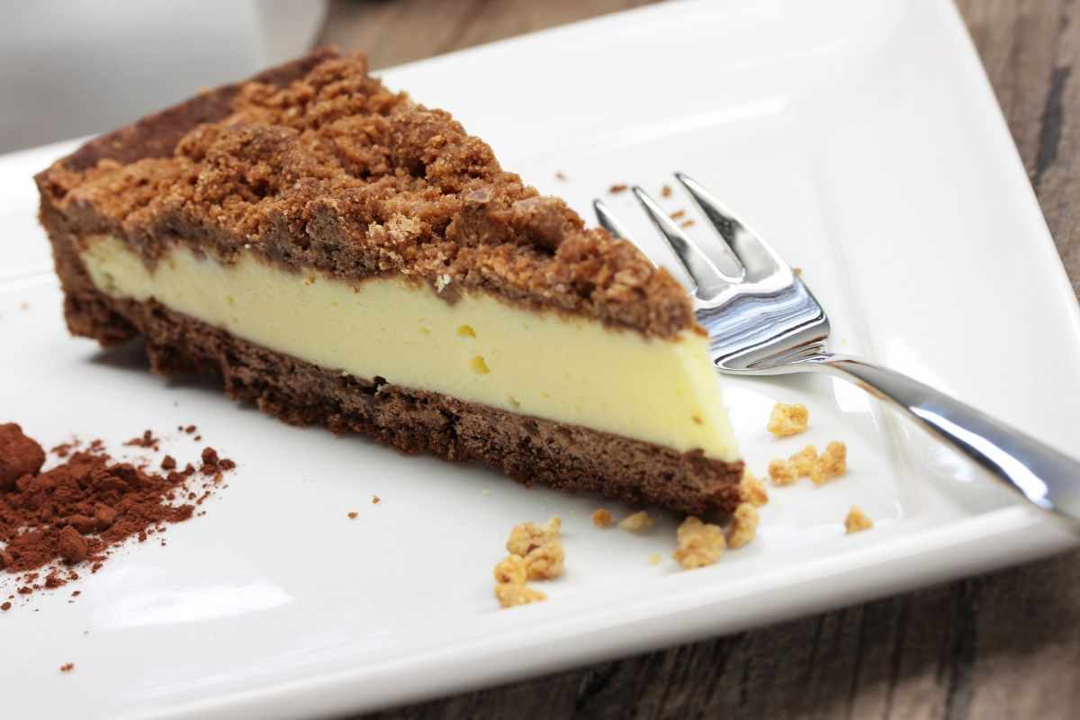 Cheesecake con ricotta, anisetta e cioccolato: devi assolutamente assaggiarla