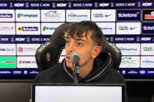Matteo Raffaelli in conferenza stampa