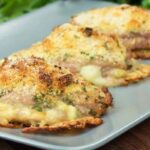lonza e pecorino fritti in un piatto
